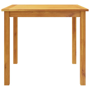 vidaXL Salon de jardin 5 pcs 85x85x74 cm Bois d'acacia massif
