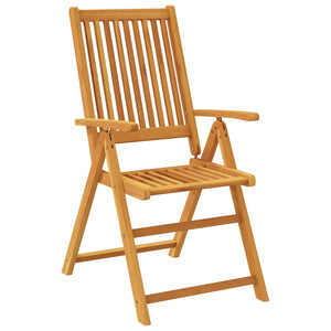 vidaXL Salon de jardin 5 pcs 85x85x74 cm Bois d'acacia massif