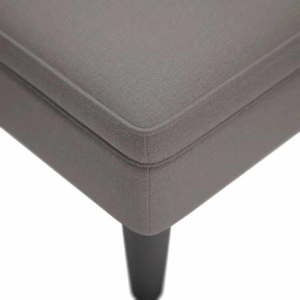 Taupe Chaiselongue mit Rechter Armlehne