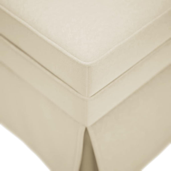 Leinen Chaiselongue mit Nackenrolle
