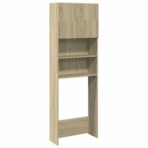 Waschmaschinenschrank Sonoma Eiche 64x25,5x190 cm