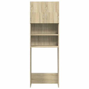 Waschmaschinenschrank Sonoma Eiche 64x25,5x190 cm