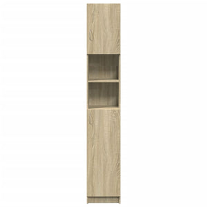 Badezimmerschrank Sonoma Eiche 32x25,5x190 cm