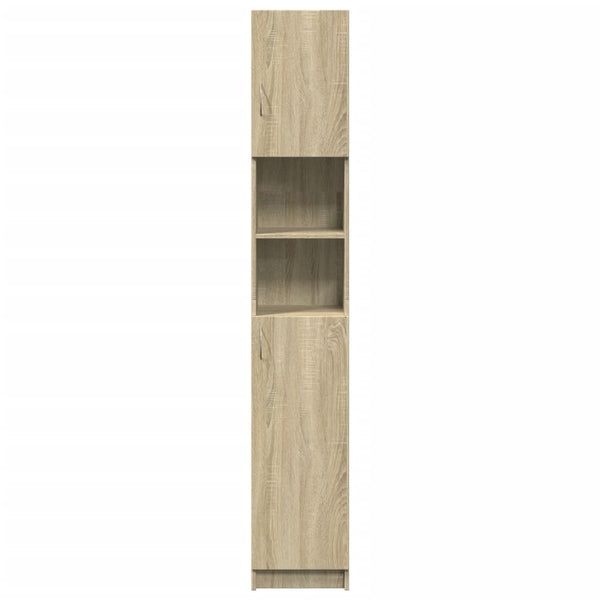 Badezimmerschrank Sonoma Eiche 32x25,5x190 cm