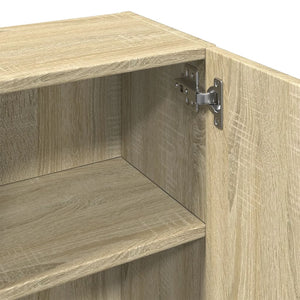 Badezimmerschrank Sonoma Eiche 32x25,5x190 cm