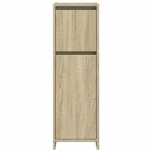 Badezimmerschrank Sonoma Eiche 30x30x95 cm