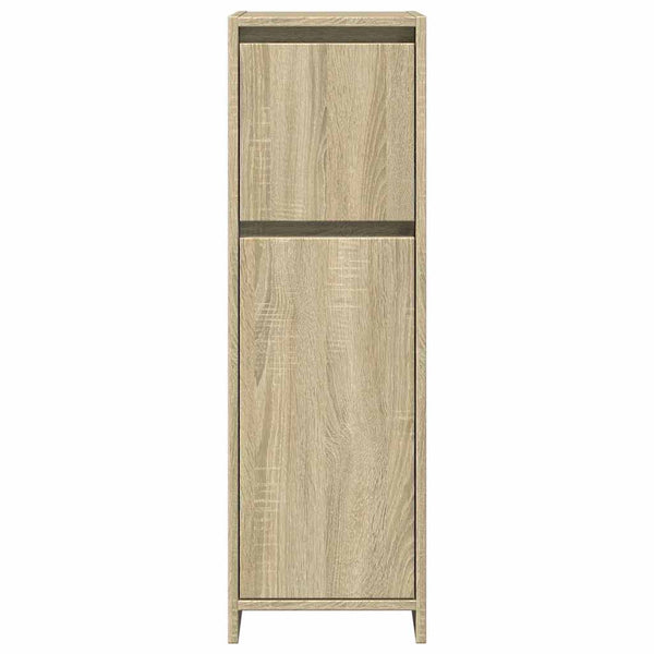 Badezimmerschrank Sonoma Eiche 30x30x95 cm