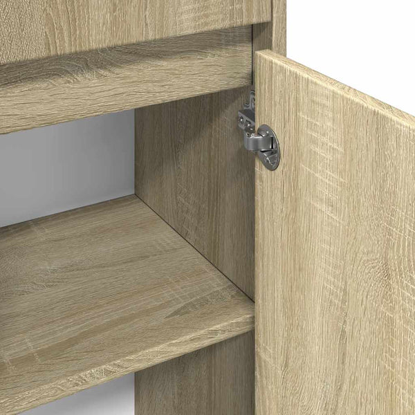 Badezimmerschrank Sonoma Eiche 30x30x95 cm