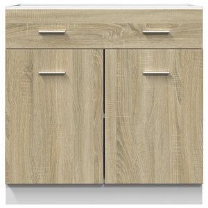 Küchen Unterschrank Lyon Sonoma-Eiche 80 cm