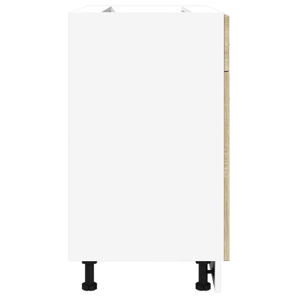 Küchen Unterschrank Lyon Sonoma-Eiche 80 cm