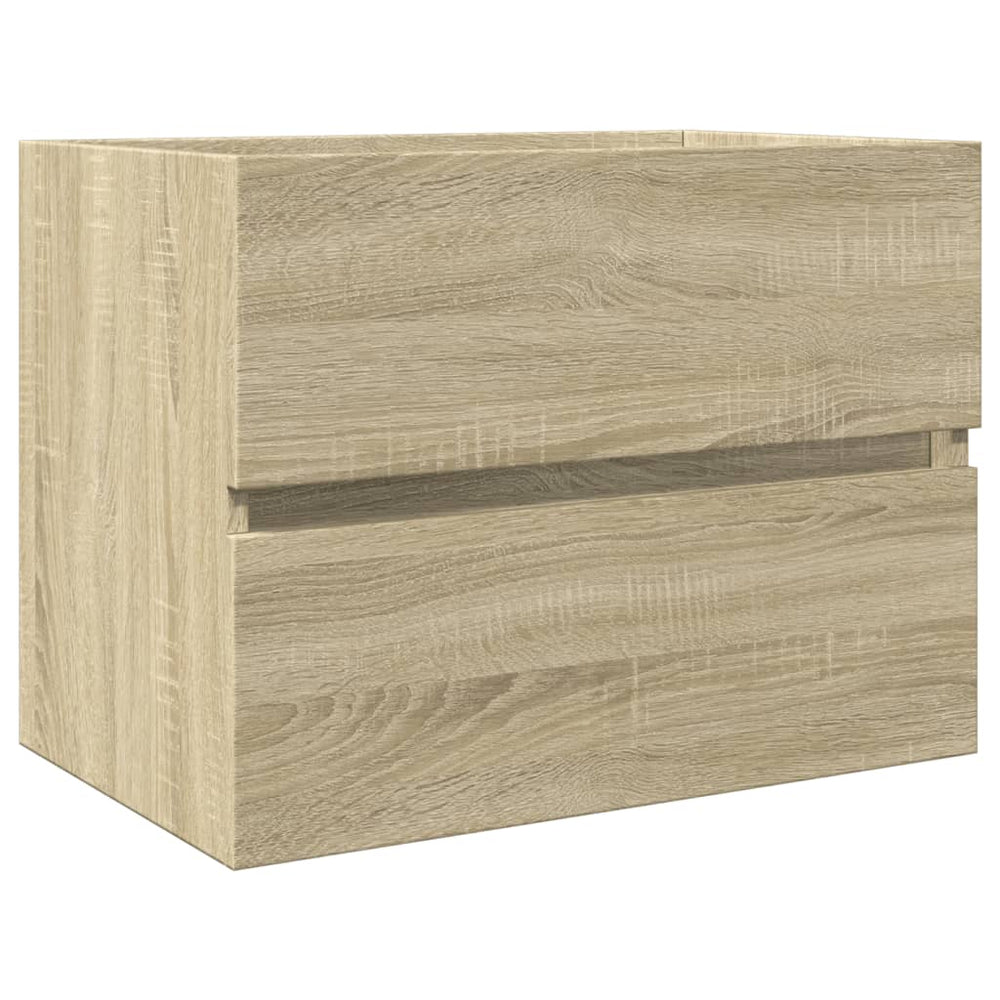 Waschbeckenunterschrank Sonoma-Eiche 60cm