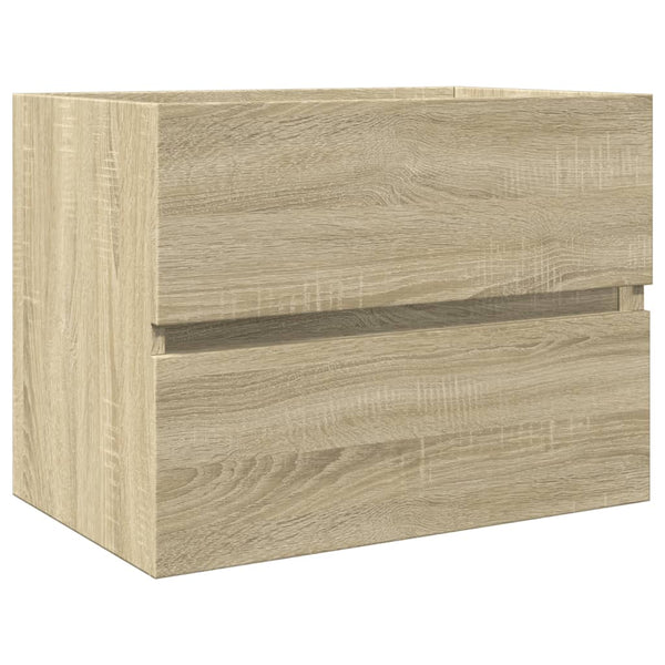 Waschbeckenunterschrank Sonoma-Eiche 60cm