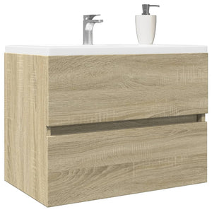 Waschbeckenunterschrank Sonoma-Eiche 60cm