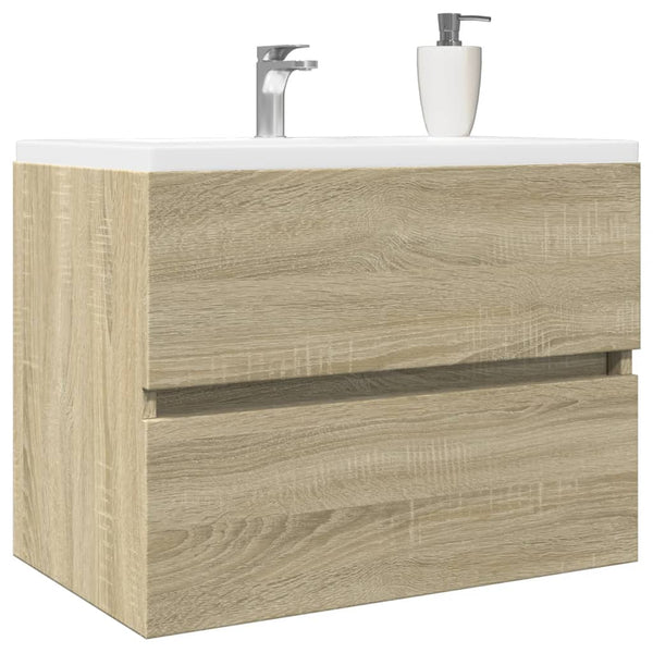 Waschbeckenunterschrank Sonoma-Eiche 60cm