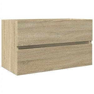 Waschbeckenunterschrank Sonoma-Eiche 80cm