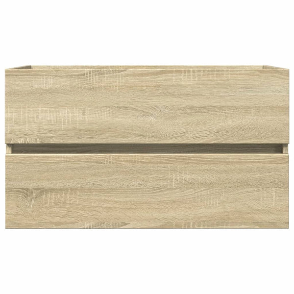 Waschbeckenunterschrank Sonoma-Eiche 80cm