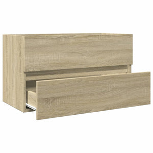 Waschbeckenunterschrank Sonoma-Eiche 80cm