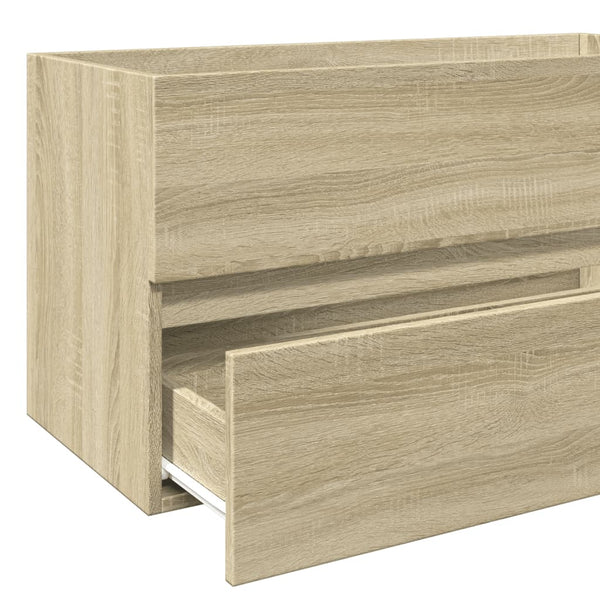 Waschbeckenunterschrank Sonoma-Eiche 90cm