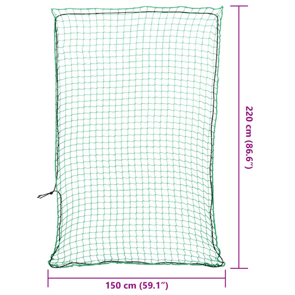Anhängernetz mit Gummiseil 2,2x1,5m