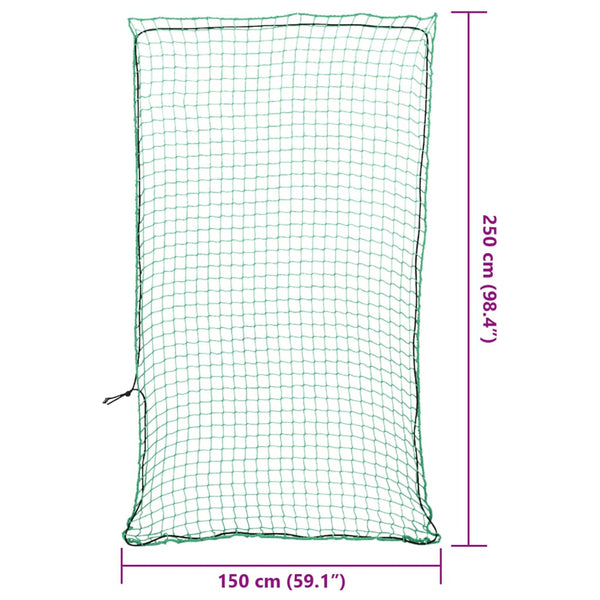 Anhängernetz mit Gummiseil 2,5x1,5m