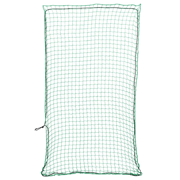 Grünes Anhängernetz mit Gummiseil 2,7x1,5 m