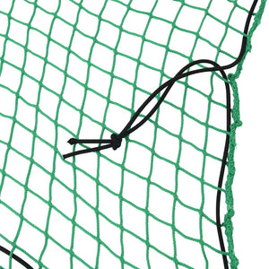 Grünes Anhängernetz mit Gummiseil 2,7x1,5 m