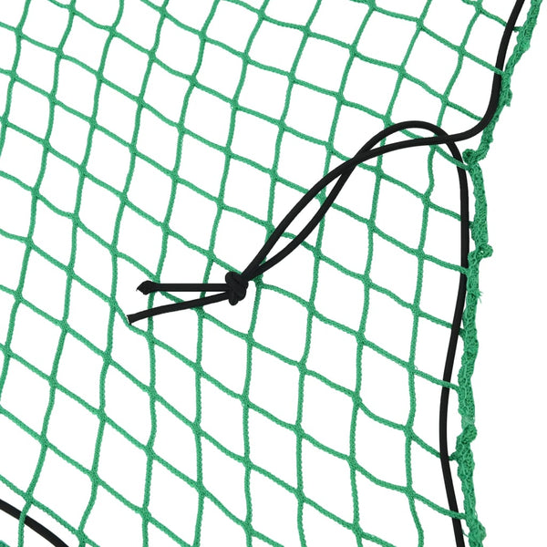 Grünes Anhängernetz mit Gummiseil 3,5x2 m