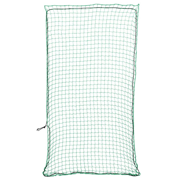 Grünes Anhängernetz mit Gummiseil 4x2 m