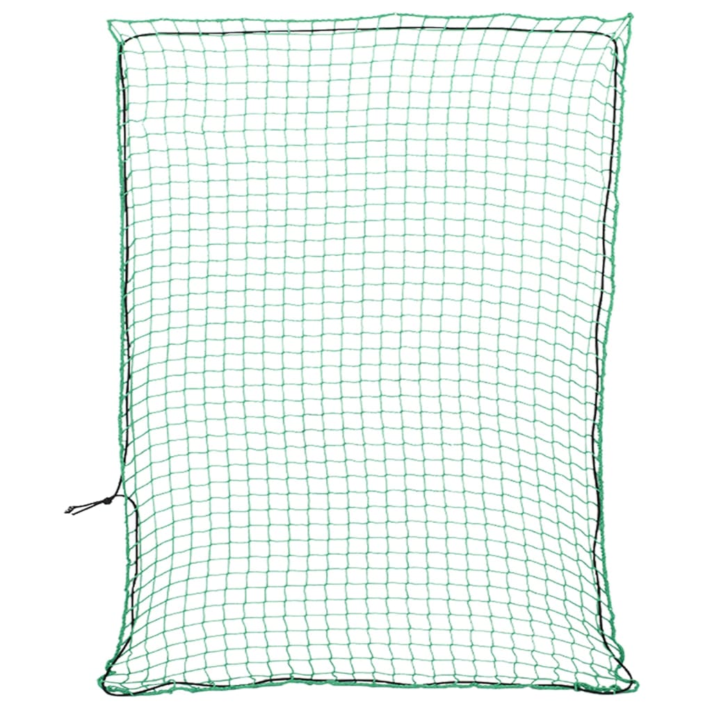 Anhängernetz Grün 3x2,5 m mit Gummiseil