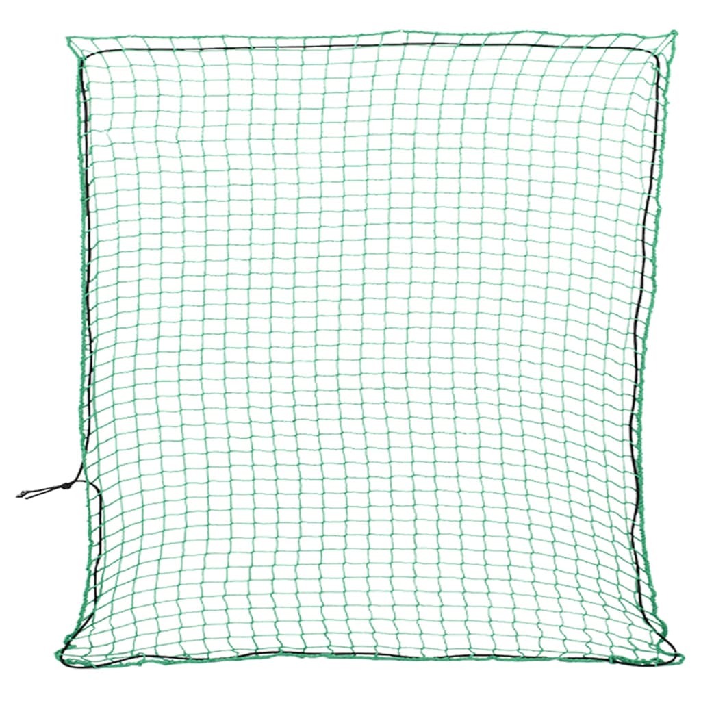 Anhängernetz Grün 3x3 m mit Gummiseil