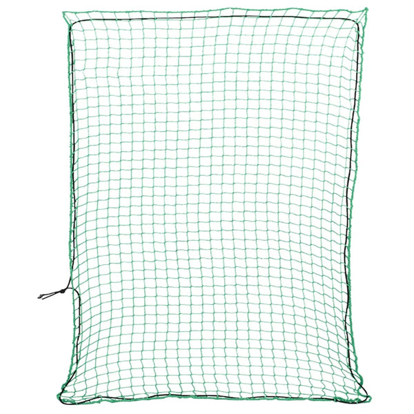 Grünes Anhängernetz mit Gummiseil, 3,5x3 m