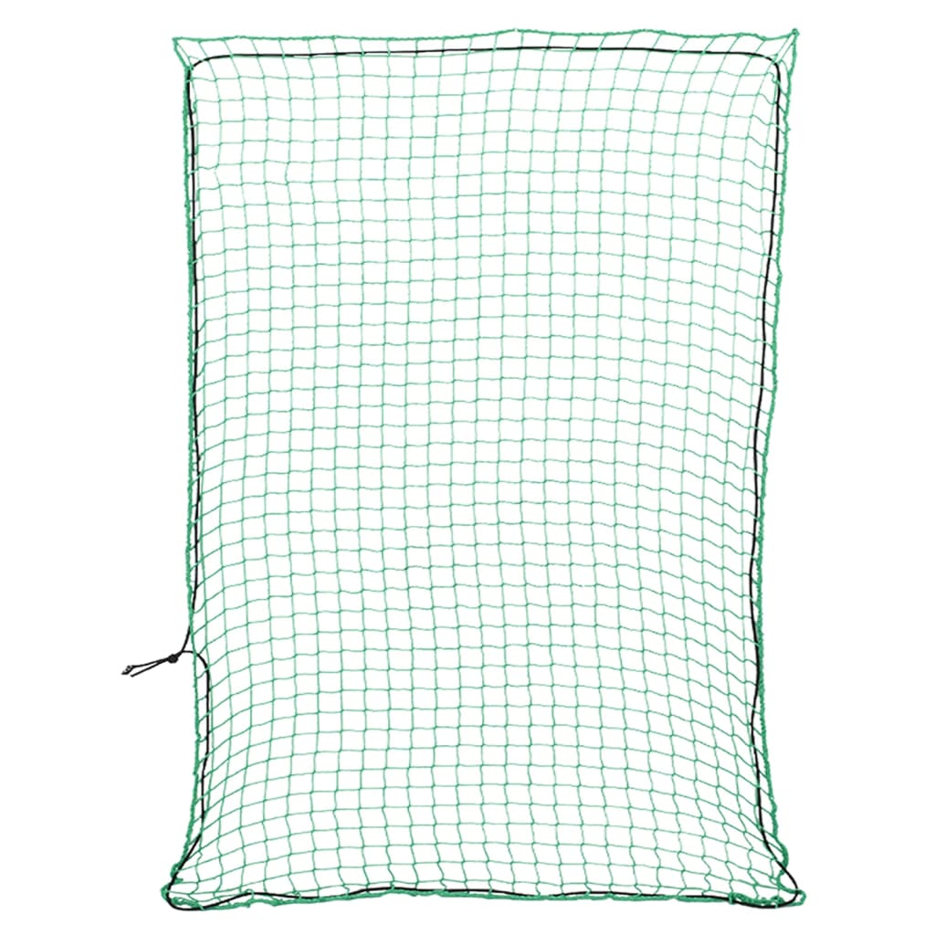 Grünes Anhängernetz mit Gummiseil 4x3 m
