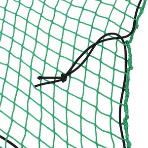 Anhängernetz Grün 5x3 m mit Gummiseil