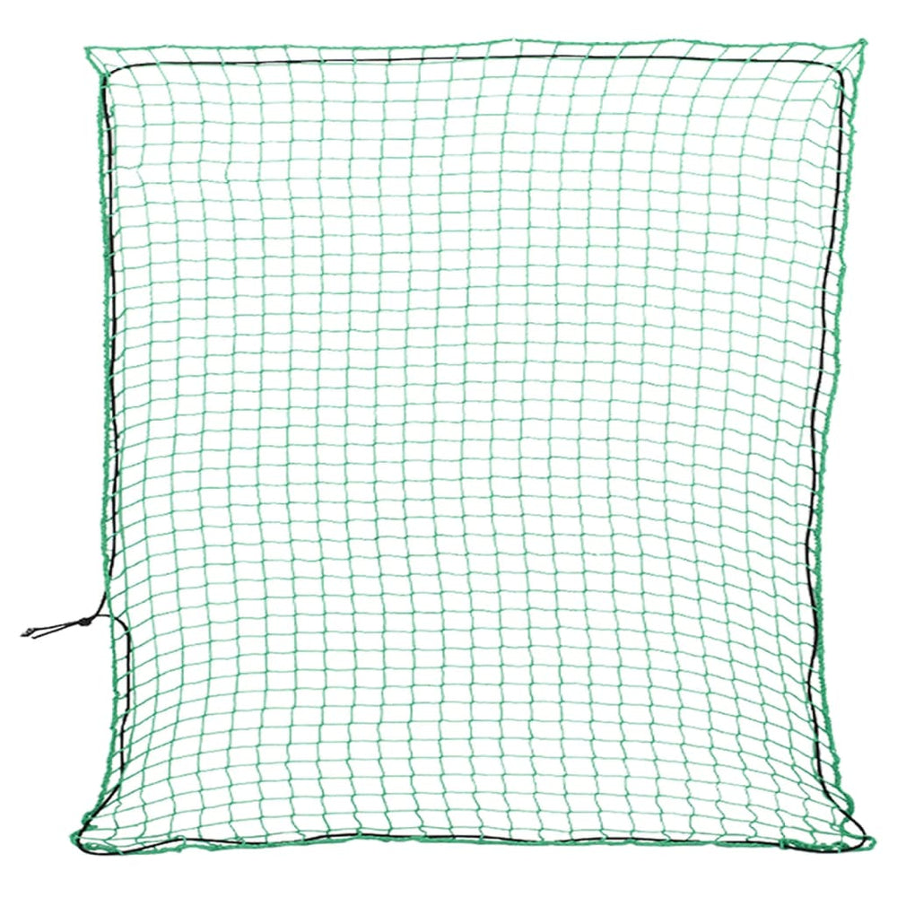 vidaXL Filet de remorque avec cordon élastique vert 4x4 m PP