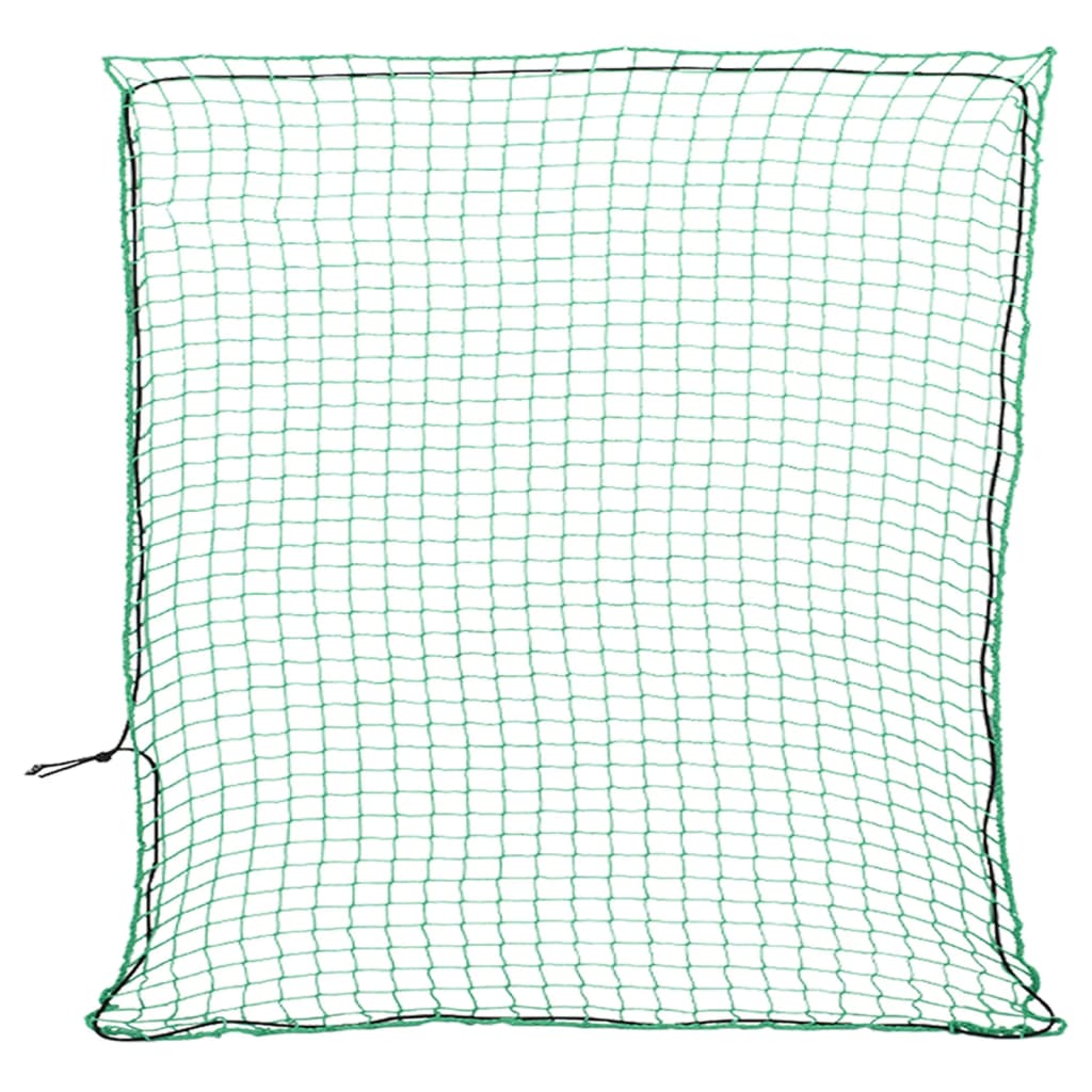 Anhängernetz Grün 4x4 m mit Gummiseil