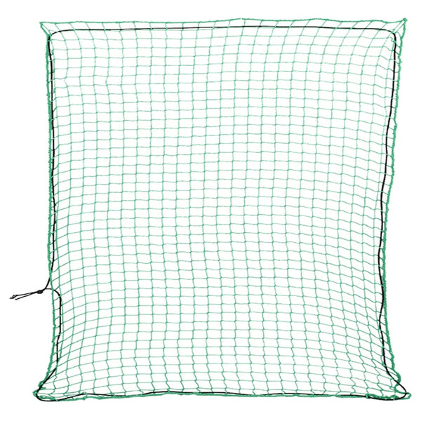 Anhängernetz Grün 4x4 m mit Gummiseil