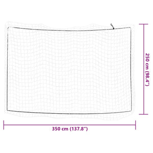 Anhängernetz mit Gummiseil 3,5x2,5 m
