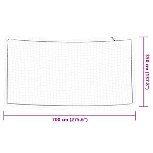 Anhängernetz mit Gummiseil 7x3,5 m