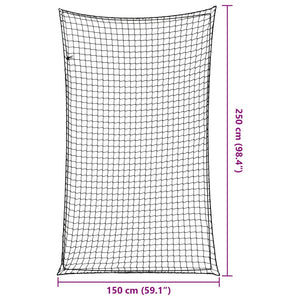 Anhängernetz mit Gummiseil 2,5x1,5m