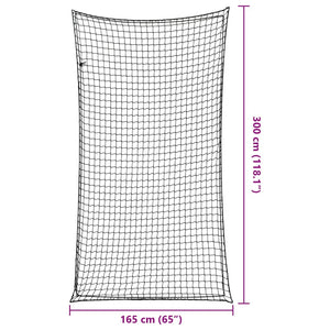 Anhängernetz mit Gummiseil 3x1,65m