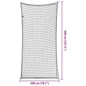 Anhängernetz 4x2 m mit Gummiseil
