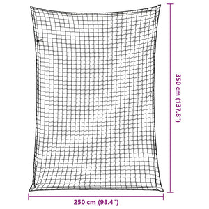 Anhängernetz mit Gummiseil 3,5x2,5m