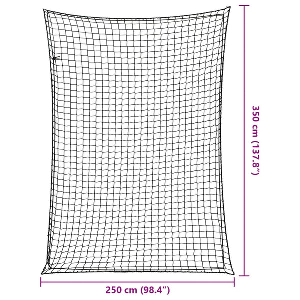 Anhängernetz mit Gummiseil 3,5x2,5m