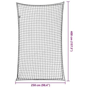 Anhängernetz mit Gummiseil 4x2,5 m
