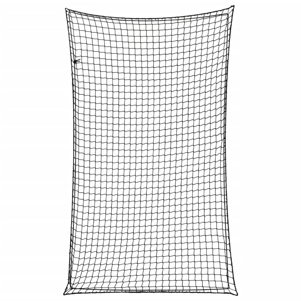 Anhängernetz Schwarz 5x3 m mit Gummiseil