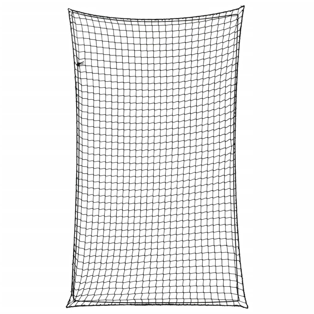 Anhängernetz Schwarz 5x3 m mit Gummiseil
