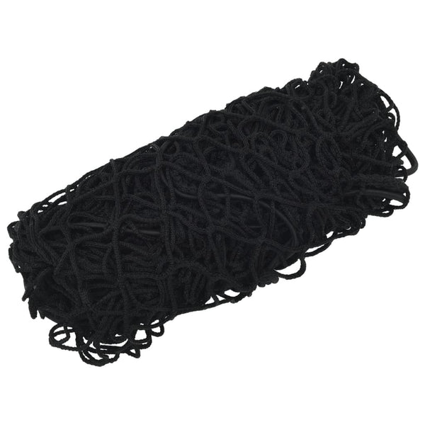 Anhängernetz Schwarz 5x3 m mit Gummiseil