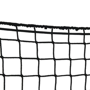 Anhängernetz Schwarz 5x3 m mit Gummiseil