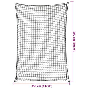 Anhängernetz mit Gummiseil 5x3,5 m
