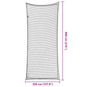 Anhängernetz mit Gummiseil 8x3,5 m